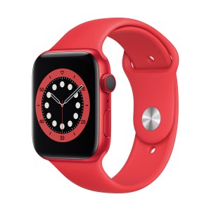 Apple Watch Series 6 (GPS + Cellular) 44mm Aluminium rot mit Sportarmband um 339 € statt 432,61 €