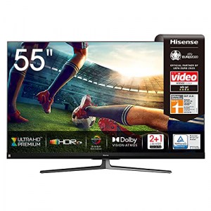 Hisense 55U8QF QLED 55″ 4K ULED HDR Smart TV um 559,67 € statt 699 €