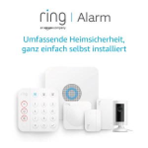 Ring Alarm 5-teiliges Kit (2. Gen.) + Ring Indoor Cam um 149 €