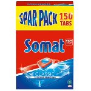 Somat Classic Spülmaschinen-Tabs, 150 Stück um 10,48 € statt 14,56 €