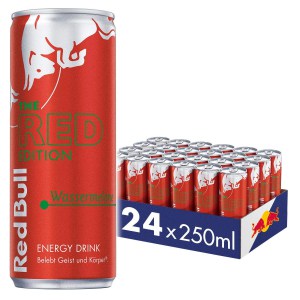 24x Red Bull “Wassermelone” 0,25L ab 16,70 €