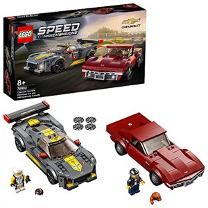 LEGO Speed Champions – Chevrolet Corvette C8.R & 1968 Chevrolet Corvette (76903) um 25,73 € statt 31,45 €