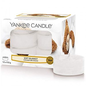 Yankee Candle Soft Blanket Teelicht Duftkerze – 12 Stück um 5,02 € statt 10,89 €