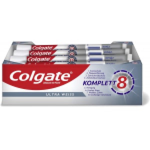 12x Colgate Komplett Ultra Weiß Zahnpasta 75ml um 8,60 € statt 11,40 €