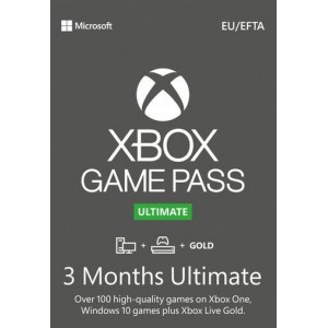 3 Monate Xbox Game Pass Ultimate um 21,49 € statt 36,50 €