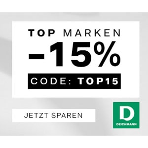 Deichmann – 15% Rabatt auf Top-Marken wie adidas, Asics, FILA, Nike, Puma & Reebok (gratis Versand)