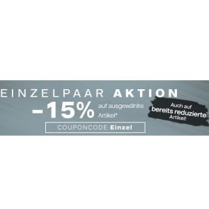 Deichmann – 15% Rabatt auf ausgewählte Schuhe (inkl. Sale)