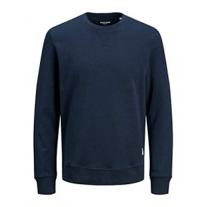 JACK & JONES Male Sweatshirt Basic Rundhalsausschnitt um 15,12 € statt 24,99 €