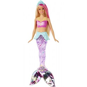 Mattel Barbie Dreamtopia Glitzerlicht Meerjungfrau (GFL82) um 15,12 € statt 32,99 €
