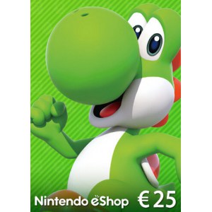 25 € Nintendo eShop Card um 21,59 € statt 25 €