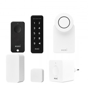 Nuki Smart Lock 3.0 + Bridge + Fob + Door Sensor + Keypad um 299 € statt 388,99 €