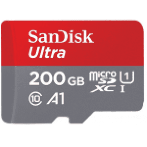 SanDisk Ultra microSDXC Kit 200GB um 19,80 € statt 27,69 €