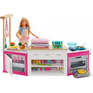 Barbie GWY53 – Deluxe Küchen-Spielset um 37,67 € statt 61,28 €