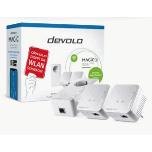 devolo Magic 1 WiFi Mini Multiroom Kit, 3er-Bundle um 109,99 € statt 130,63 €