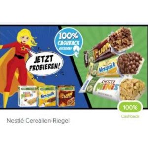 Nestlé Cerealien Riegel, 6 Stück gratis testen (Marktguru App)
