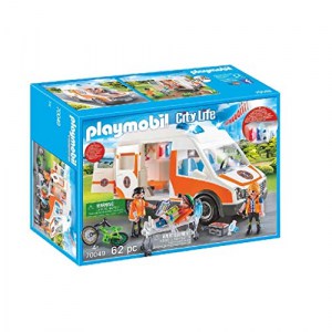 playmobil City Life – Rettungswagen mit Licht und Sound um 26,21 € statt 40,57 €