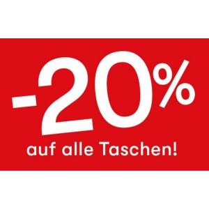 Shoe4You Onlineshop – 20% Rabatt auf Taschen (gratis Versand)