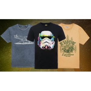 3x Star Wars T-Shirt (versch. Motive) um 30 € statt 45 €