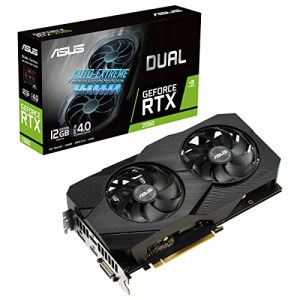 ASUS Dual Nvidia GeForce RTX 2060 EVO 12GB Gaming Grafikkarte um 402,35 € statt 450,98 €