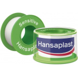 Hansaplast Fixierpflaster Sensitive 5 m x 2,5 cm um 1,87 € statt 5,59 €