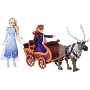 Hasbro Disney Frozen Die Eiskönigin II – Sven, Elsa und Anna Schlittenfahrt um 35,08 € statt 56,88 €