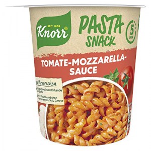 Knorr Pasta Snack “Tomaten-Mozzarella-Sauce” 72g um 0,65 € statt 1,69 €