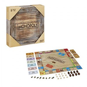 Monopoly Rustic – Sonderedition aus Holz um 28,33 € statt 40,69 €