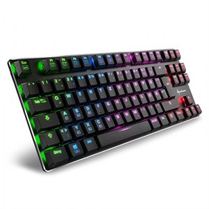 Sharkoon PureWriter RGB TKL Mechanische Low Profile-Tastatur um 50,41 € statt 70,98 €