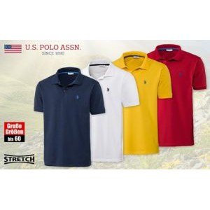 U.S. POLO ASSN. Herren Poloshirt (versch. Farben) um 29,59 € statt 39,99 €