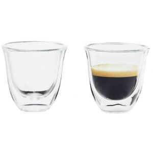 DeLonghi Espresso doppelwandige Thermogläser-Set, 2-tlg. um 7,70 € statt 12,90 €