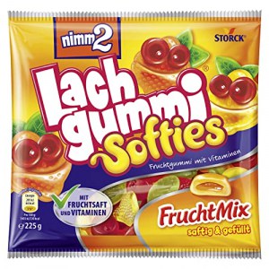 nimm2 Lachgummi Softies Fruchtmix 225g um 0,91 € statt 1,59 €