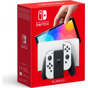 Nintendo Switch OLED schwarz/weiß um 299,99 € statt 342,85 €