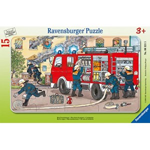 Ravensburger 06321 Mein Feuerwehrauto Kinderpuzzle (15 Teile) um 3,52 € statt 7,54 €