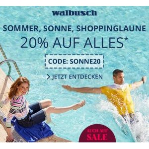 Walbusch – 20% Rabatt auf ALLES (inkl. Sale)