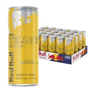 24x Red Bull “Tropical” Energy Drink um 19 € (= 0,79€ je Dose)