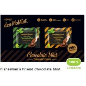 3x Fisherman’s Friend Chocolate Mint gratis testen (Marktguru / Interspar & OMV)