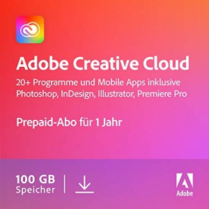 Adobe Creative Cloud All Apps 1 Jahr | PC/Mac | Download um 409,99 € statt 689,86 €