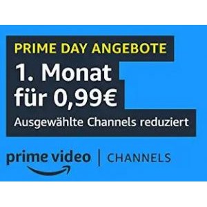 Amazon Prime Video Channels um 0,99 € testen