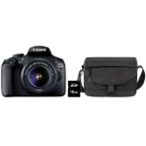 Canon EOS 2000D Spiegelreflexkamera + Objektiv + Tasche + 16GB Speicherkarte um 349 € statt 489 €
