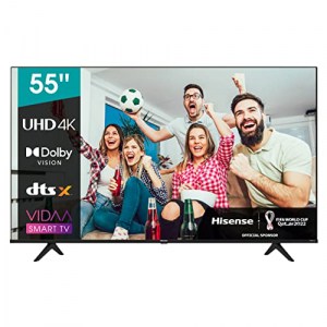 Hisense 55A6GG 55″ 4K UHD Smart TV (2022) um 321,68 € statt 417,09 €