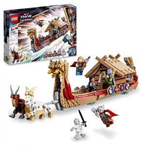 LEGO 76208 Marvel Das Ziegenboot Spielzeug-Schiff aus Thor: Love & Thunder um 32,69 € statt 41,82 €