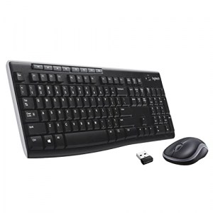 Logitech MK270 Kabelloses Set mit Tastatur und Maus um 19,15 € statt 24,99 €