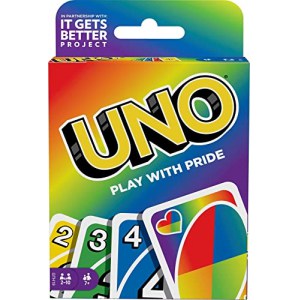 Mattel Games GTH19 – UNO Play With Pride-Kartenspiel um 7,39 € statt 10,49 €