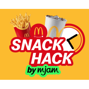 McDonalds Snack Hack by mjam – keine Liefergebühr von 14-17 Uhr