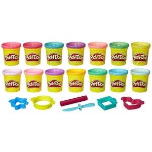 Play-Doh Knete, 14er Pack inkl. 6 Knetwerkzeuge um 12,59 € statt 17,53 €