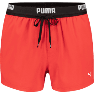 Puma Logo Short Length Swim Shorts (rot) um 14,90 € statt 27,79 €