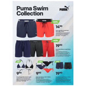 Puma Swim Collection zu sehr guten Preisen – ab nur 9,90 €