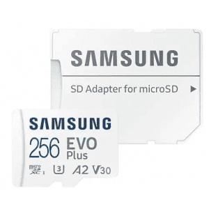 Samsung EVO Plus (2021) 256GB MicroSDXC Speicherkarte um 20,16 € statt 29,99 €