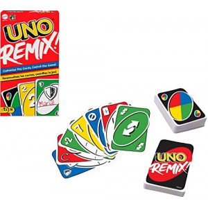 UNO® Remix Individuell gestaltbares Kartenspiel um 5,83 € statt 12,48 €