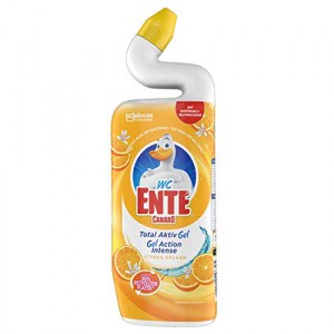 WC Ente “Citrus Splash” Total Aktiv Gel Flüssiger WC Reiniger 750ml um 1,76 € statt 2,45 €